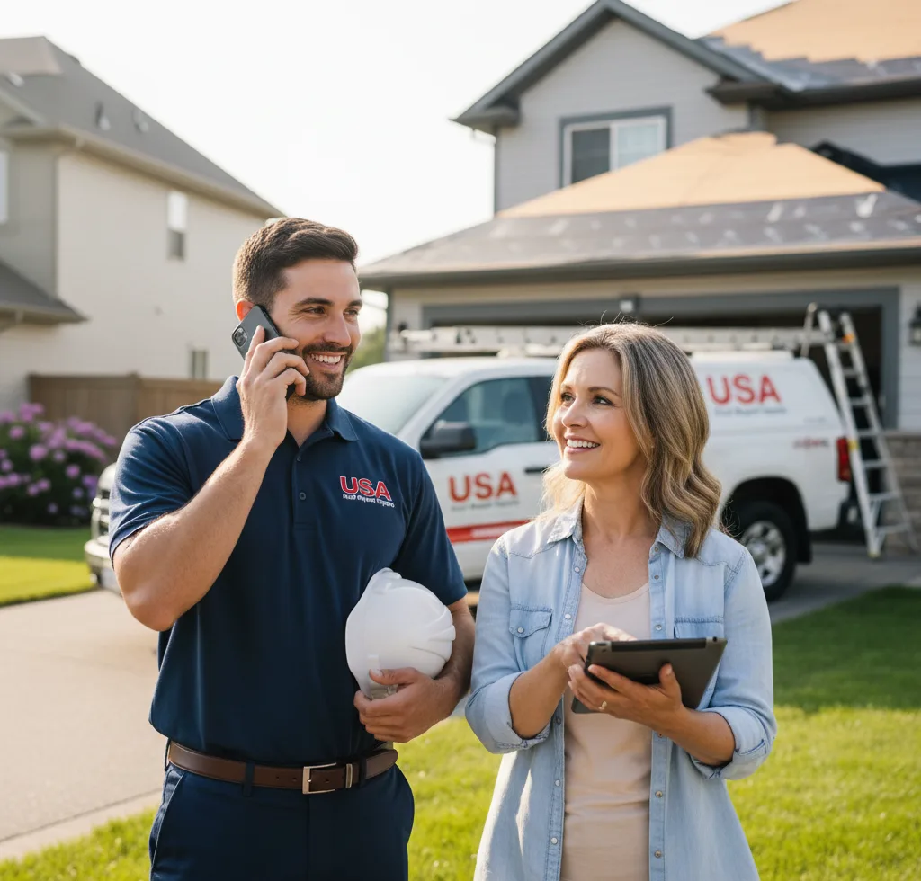 USA Roof Repair Experts customer support in Morgantown